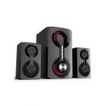 Global Star Bluetooth Woofer Speaker System 2.1 Channel Hifi - Wholesale - Black